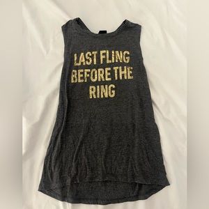 Bachelorette party tank
